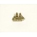 Clipper Ship Gold Embossed