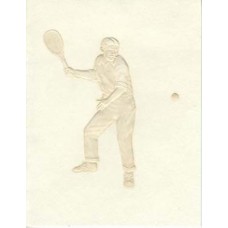 Tennis Card Tint Embossed Man The Return
