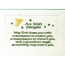 IRISH, NOTE CARD AN IRISH BLESSING ANGEL