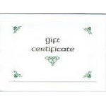 Irish Gift Certificate