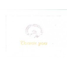 IRISH,CELTIC CLADDATH THANK YOU CARD