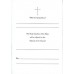 RELIGIOUS, MASS CARD THE RISEN CHRIST