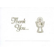 RELIGIOUS, GOLD CHALICE THANK YOU