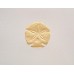 Sand Dollar Gold Embossed