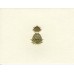 South Carolina Note Card Gold Pineapple