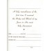 RELIGIOUS, CERTIFICATE FIRST COMMUNION