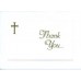 RELIGIOUS, GOLD CROSS THANK YOU