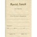 RELIGIOUS, CERTIFICATE SPECIAL AWARD