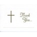 RELIGIOUS, GOLD CROSS THANK YOU
