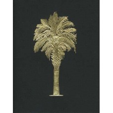 Palmetto Tree Black/Gold embossed