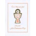 RELIGIOUS, FIRST COMMUNION GIRL