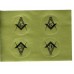 Masonic Symbol Small Gold Seal