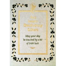 IRISH,AN IRISH BIRTHDAY WISH