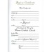 RELIGIOUS, CERTIFICATE BAPTISM