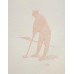 Golf Card Tint Embossed Man Putting