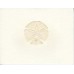 Sand Dollar, Peach Embossed