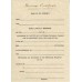 RELIGIOUS, CERTIFICATE MARRIAGE